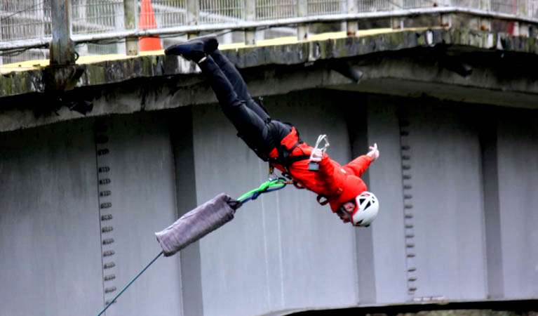 bungee jummping banos ecuador