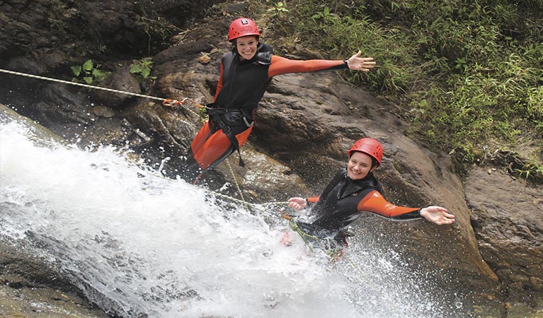 Canyoning chamana alto