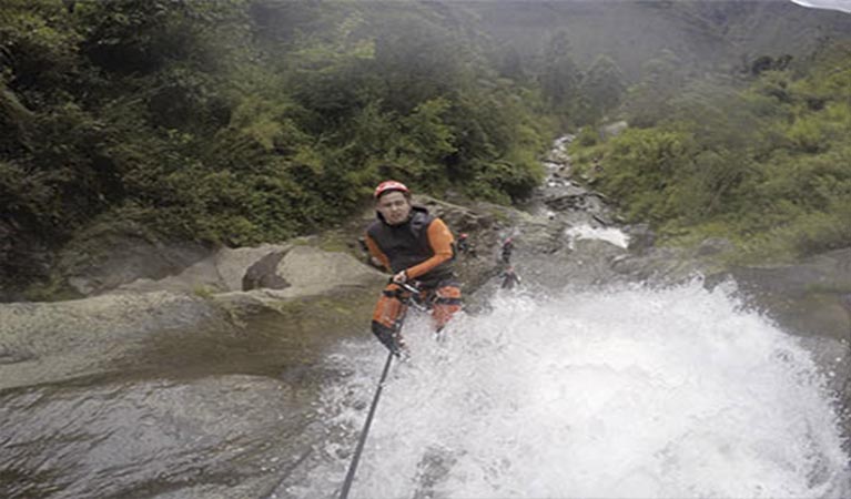 Canyoning cashaurco