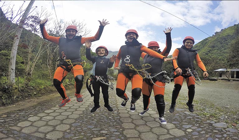 Canyoning Rio Blanco Banos