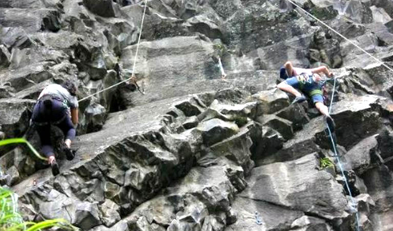 climbing banos ecuador