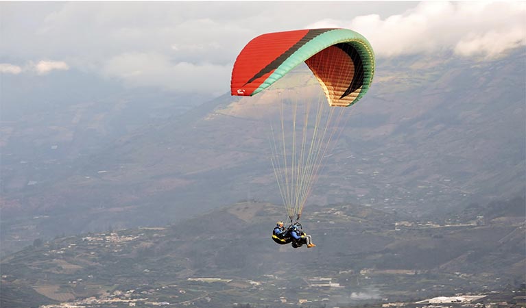 Parapente en Baños