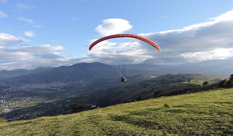 Parapente en Baños